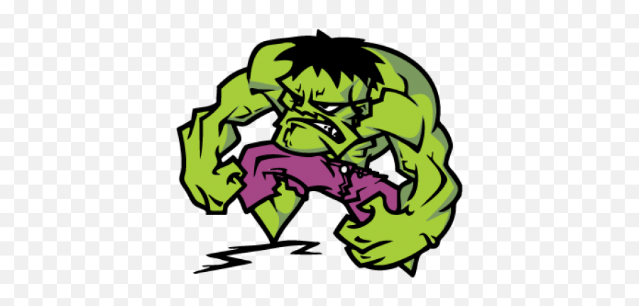 Hulk Logos - Hulk Vector Png,The Hulk Logo