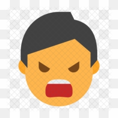 Mad Icon - Head Icon Png,Mad Png