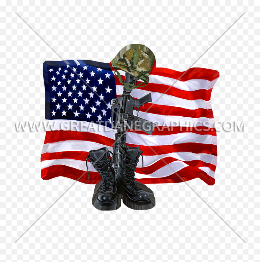 Memorial Day Boots And Rifle - Rifle And Boots Memorial Png,Memorial Day Png