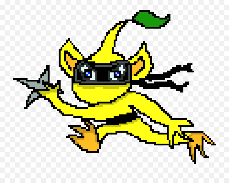 Ninji The Yellow Pikmin Pixel Art Maker - Clip Art Png,Pikmin Png