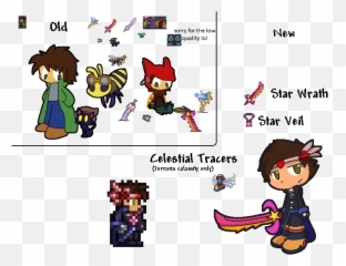 Terraria My New Terrarian Design U2014 Weasyl - Fictional Character png