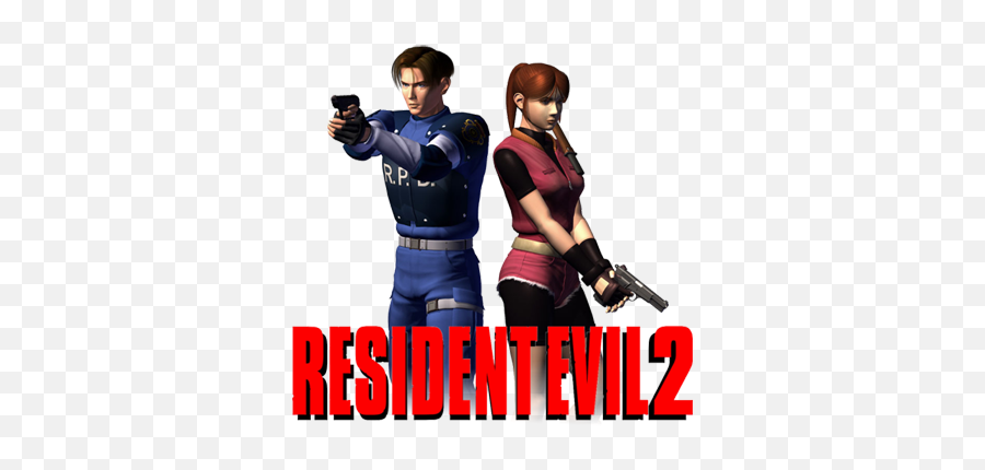 Claire Redfield In The Racoon City - Resident Evil Logo Transparent Png,Resident Evil 2 Logo Png