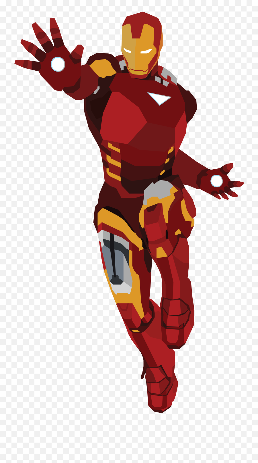 Iron Man Vector Design Clipart - Transparent Iron Man Png,Iron Man Mask Png