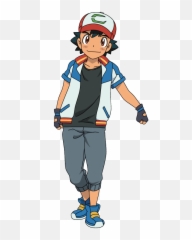 Pokemon Ash Ketchum Png Free Download - Drawing Pokemon Ash Ketchum,Pokemon Ash Png