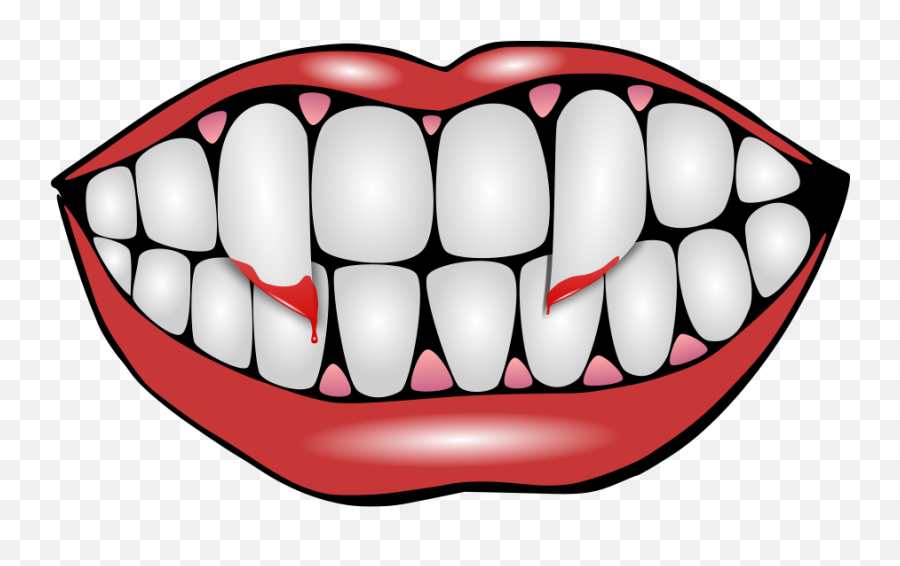 Free Monster Teeth Png Download - Teeth Cartoon,Sharp Teeth Png