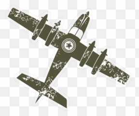 Military Plane Print Cut File - North American Mitchell Png,Biplane Png