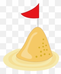 Kisspng Sand Clip Art Vector - Red Flag,Sand Clipart Png