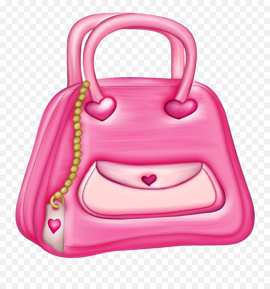 Girly Clipart Purse - Transparent Pink Things Clipart Png,Purse Png