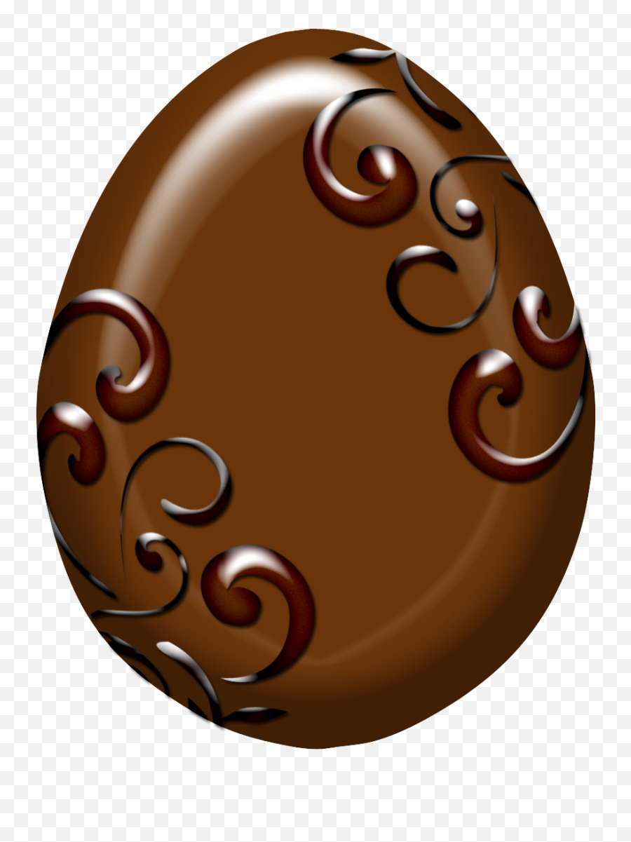 Download Chocolate Easter Eggs Png - Chocolate Egg Png,Easter Eggs Transparent Background