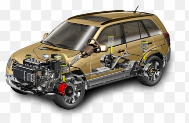 Auto Check Automotive - Engine In A Car Png,Auto Png