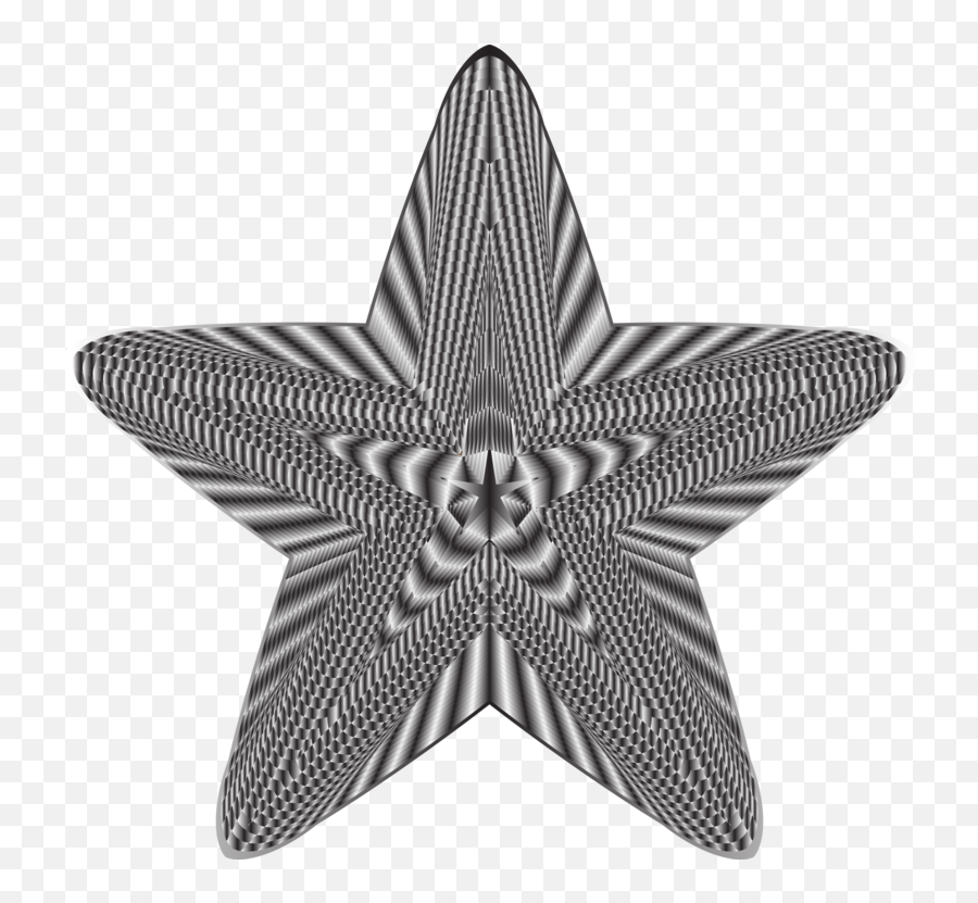 Metalblackandwhitestar Png Clipart - Royalty Free Svg Png Halloween Star Clipart,Star Of Bethlehem Png