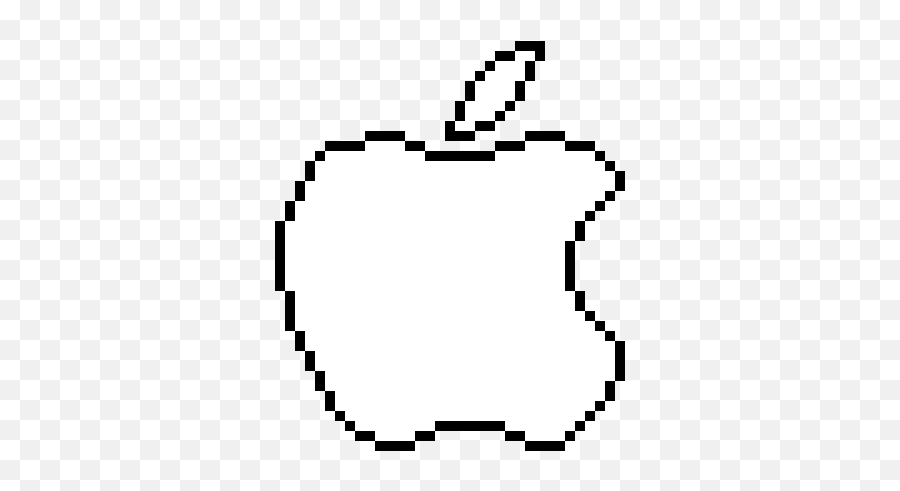 Apple Logo Pixel Art Png Logos