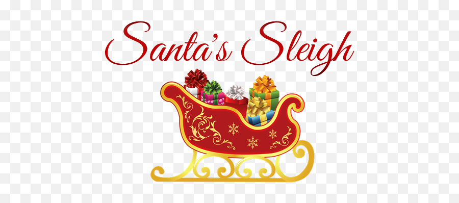 Santau0027s Sleigh Merry Forums Of My Christmas - Transparent Sleigh Clipart Png,Santa Sleigh Png