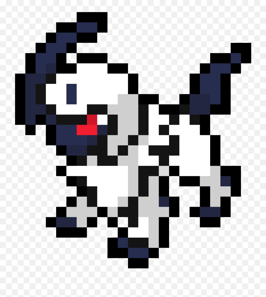 Pixilart - Absol By Marblerain25 Pokemon Absol Pixel Art Png,Absol Png