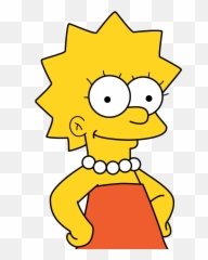 Simpsons In Png Web Icons - Lisa