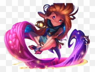 Zoe Splashart Render Png Image - Zoe In League Of Legends,League Of Legends Logo Render