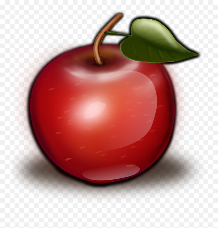 Apple Clipart Transparent Background - Clip Art Library Red Apple Png,Apple Clipart Transparent