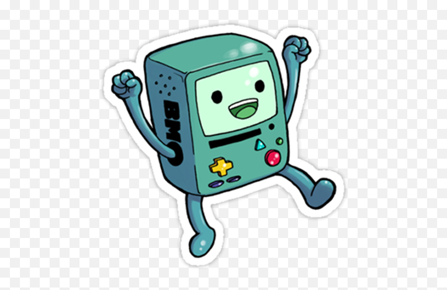 Adventure Time - Yey Sticker Png,Bmo Png