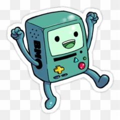 Adventure Time - Yey Sticker Png,Bmo Png