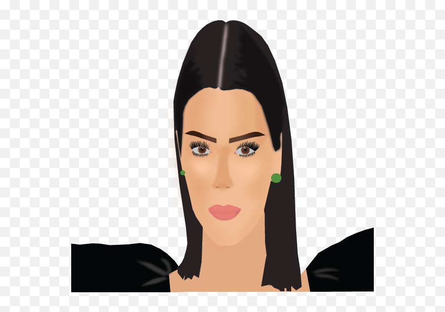 Download Vector Portrait Kendall Jenner - For Women Png,Kendall Jenner Png
