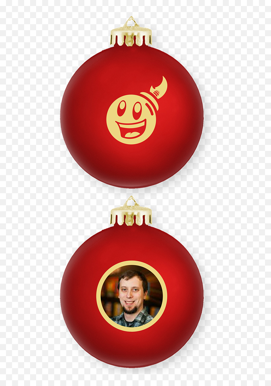 Giant Bomb Ornament - Happy Png,Red Christmas Ornament Png
