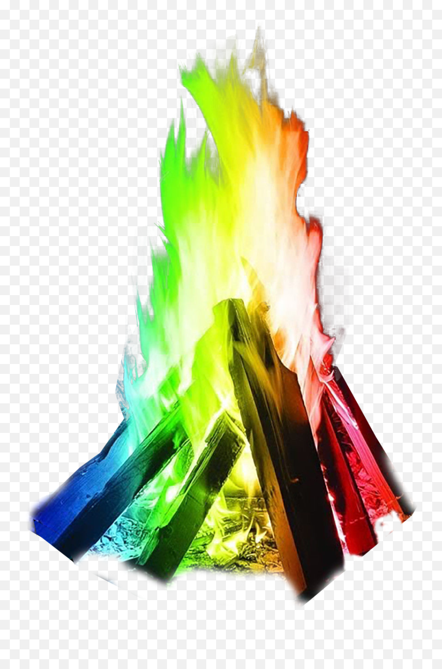Multicolour Fire Transparent Background Free Png Images - Coloured Fire,Fire Background Png