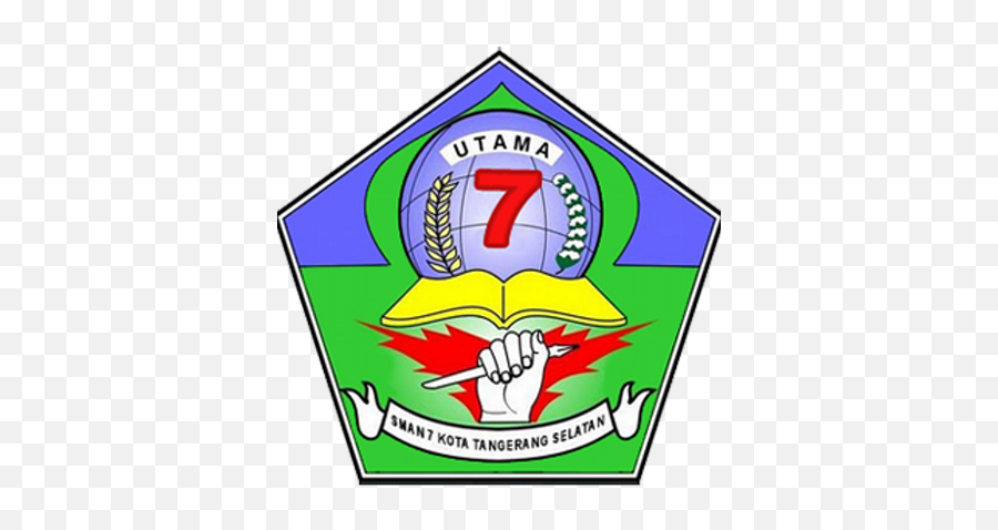 Sman 7 Tangsel - 7 Logo Transparent PNG