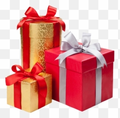 Christmas Gift Decorative Box - covered with christmas gifts Gifts Transparent Background png