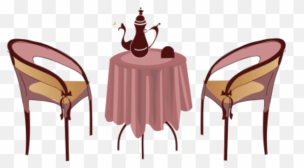 Paris Clipart Cafe Table Tab 2100337 - Png Jug On The Table Clipart,Cafe Table Png