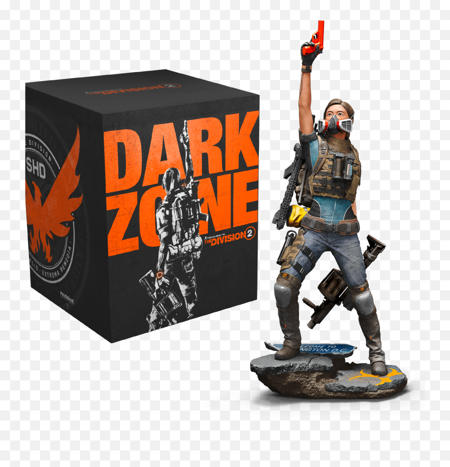 The Division 2 Dark Zone Statue - Division 2 Dark Zone Edition Png,The Division 2 Png
