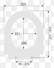 Wc Sitz Passend Keramag Icon Absenkautomatik Abnehmbar - Vertical png