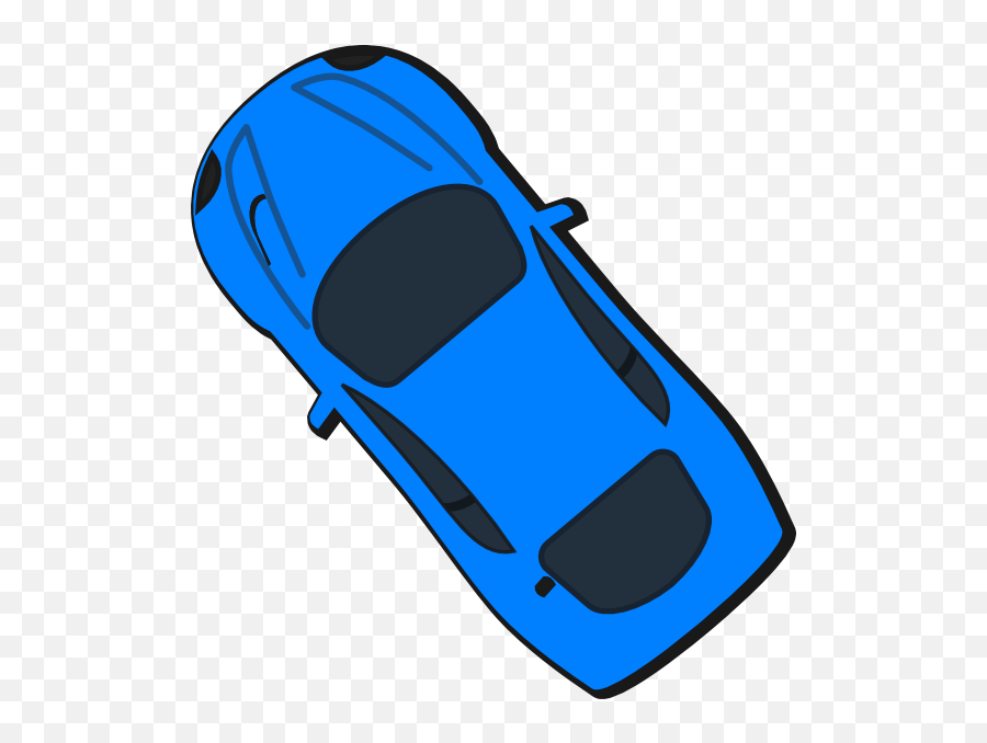 Blue Car - Transparent Car Icon Top View Png,Car Icon Side View