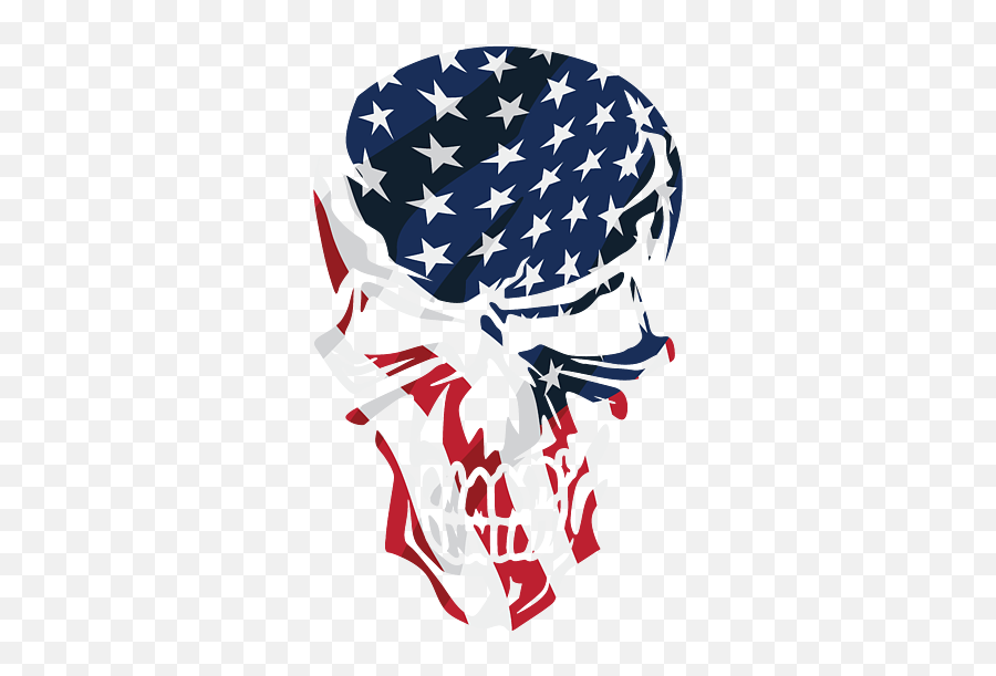 American Flag Skull Weekender Tote Bag - Dawn Patrol Png,16 X`16 Pixel Skull Icon