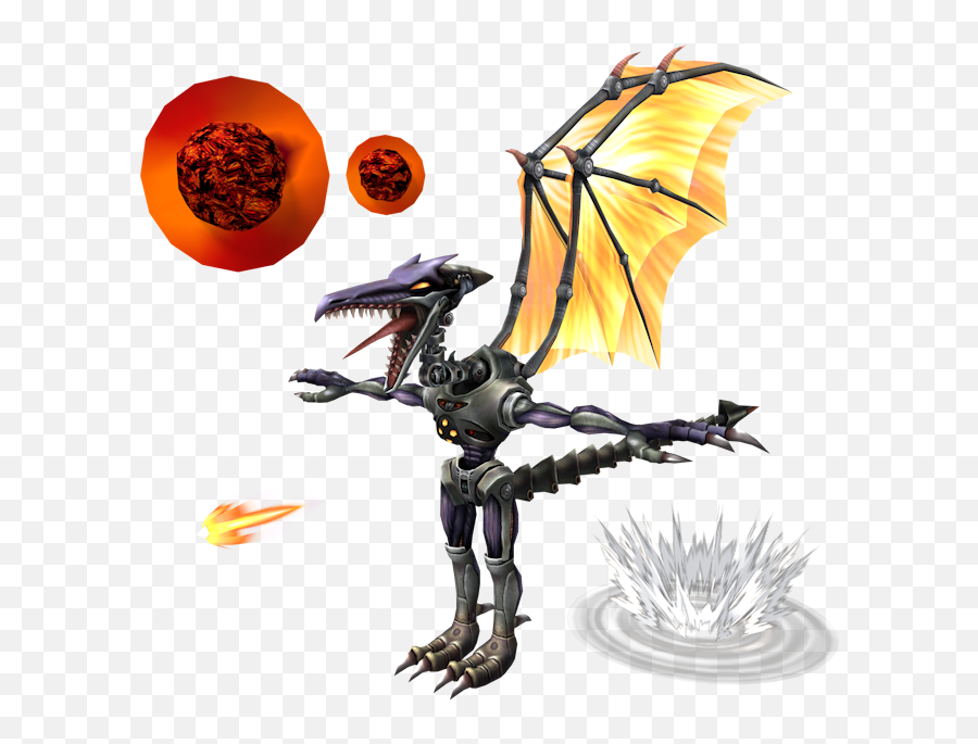 Super Smash Bros - Meta Ridley Model Png,Ridley Png