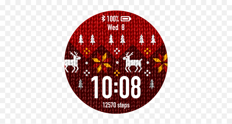 Christmas Jumper - Garmin Christmas Watch Face Png,Face Icon App