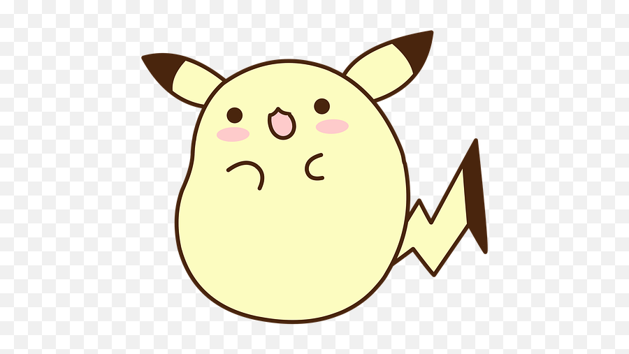 Pikachu Character Cartoon - Free Image On Pixabay Dot Png,Pikachu Facebook Icon
