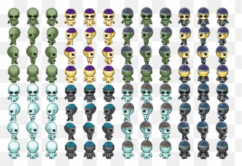 Hiddenones Mv Resource Warehouse Hey - Alien Sprite Rpg Maker png