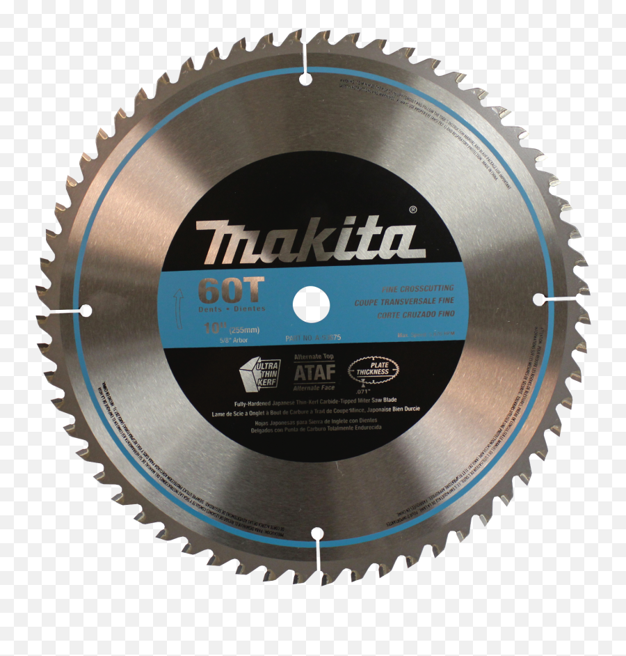 Polished Miter Saw Blade - Makita Png,Saw Blade Png