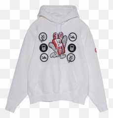 Cav Empt Hand Mobile Haevy Hoody - Hooded png