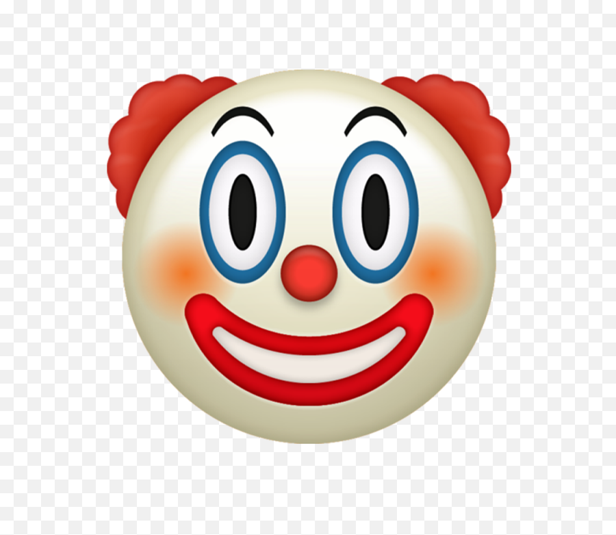 Library Of Apple Smiley Face With Hands Clipart Freeuse - Clown Face Emoji Png,Devil Emoji Png