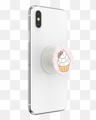 Pusheen Cupcake - Popsocket Vegan Leather Rosegold Png,Iphone Icon Cupcakes