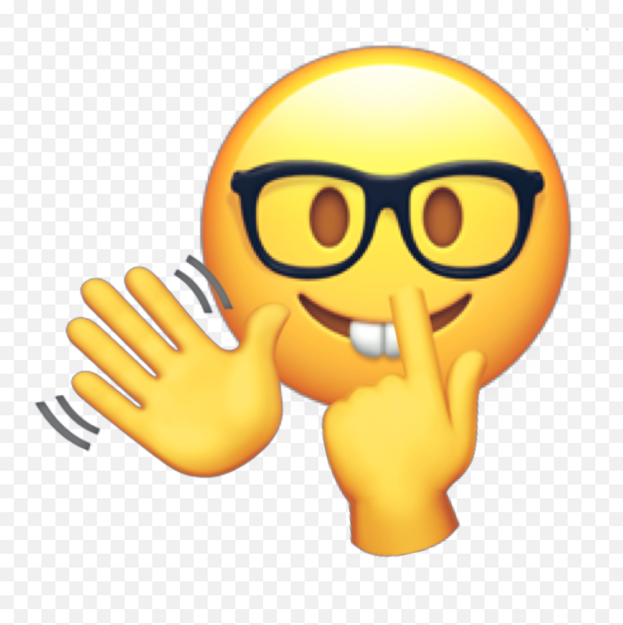 The Most Edited Nerd Glasses Picsart - Emoji Nerd Png,Finger Gun Icon