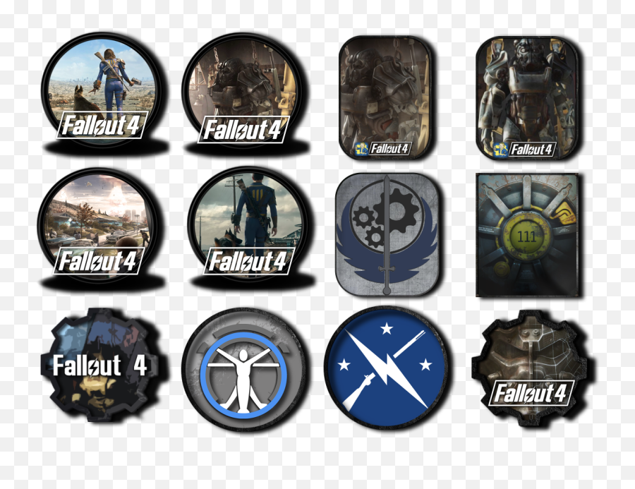 Fallout 4 Icon Pack By Fairfight File - Mod Db Solid Png,It Icon Sets