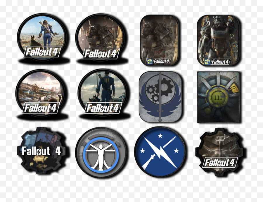 Fallout 4 Icon Pack By Fairfight File Mod Db Solid Png,It Icon Sets