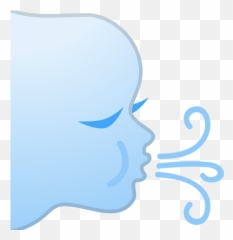 Wind Face Icon Noto Emoji Travel U0026 Places Iconset Google - Wind Face Emoji Png,Iphone Icon Meanings