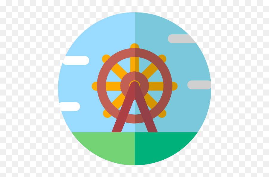 Ferris Wheel Vector Svg Icon - Png Repo Free Png Icons Vertical,Ferris Wheel Icon
