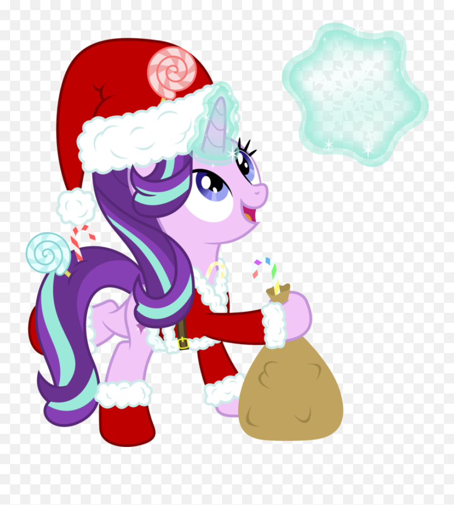 Graphic Transparent Santa Claus Glimmer - My Little Pony Santa Claus Png,Glimmer Png