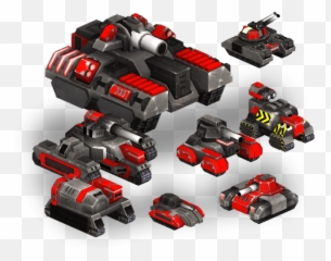 Red Vehicles Beyond All Reason Rts - Vertical png
