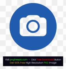 Colored Bg Camera Icon Png - Flash Vector Shape Vertical