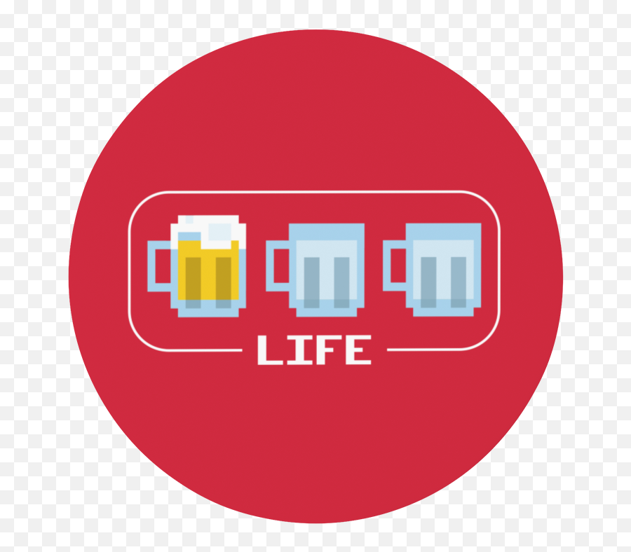 Beer Life Bar Round Coaster - London Underground Png,App Icon Coasters